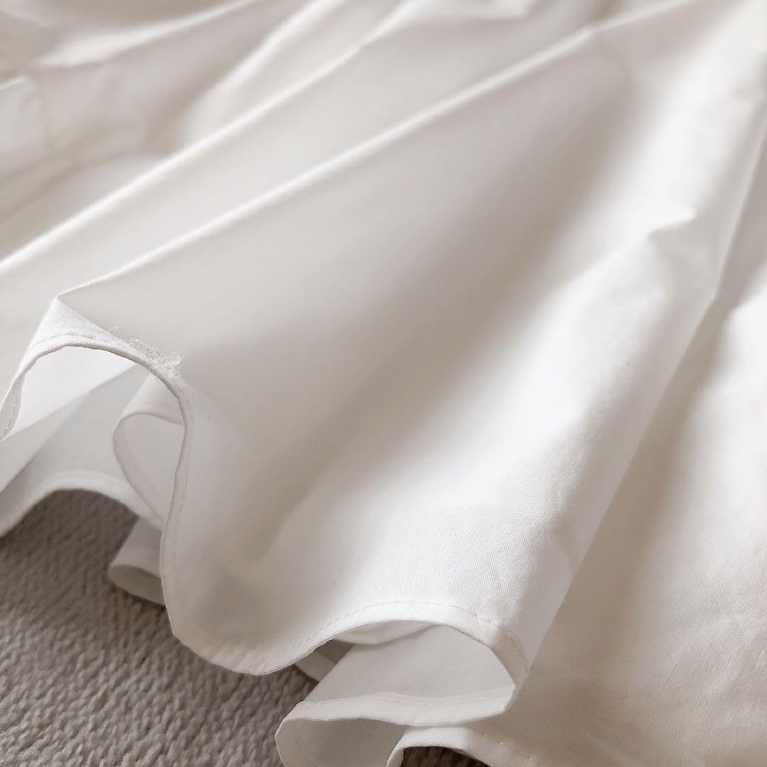 【新品タグ付き】2025 Sono ソーノ チュニックブラウス ホワイトAライン