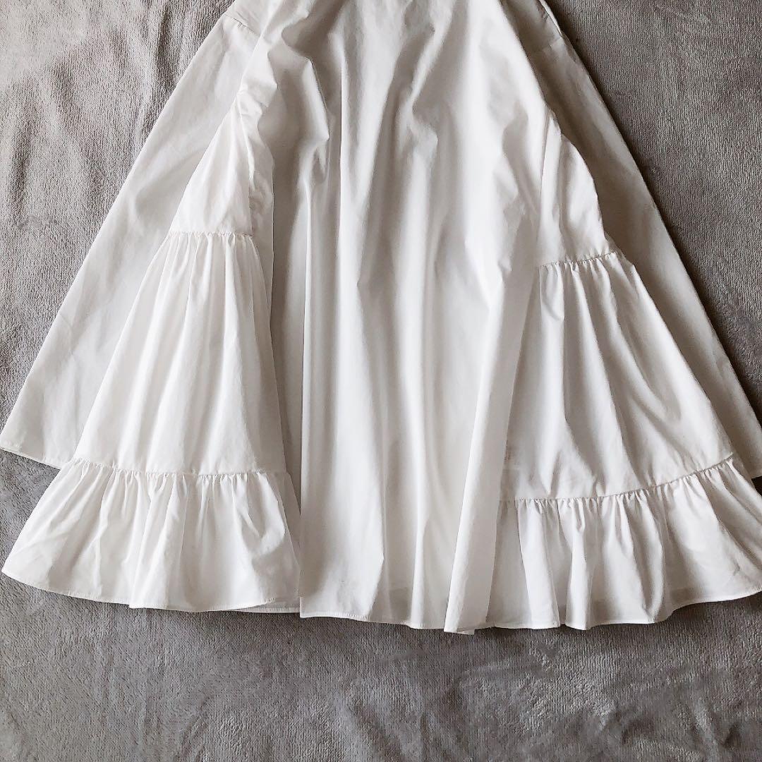 【新品タグ付き】2025 Sono ソーノ チュニックブラウス ホワイトAライン