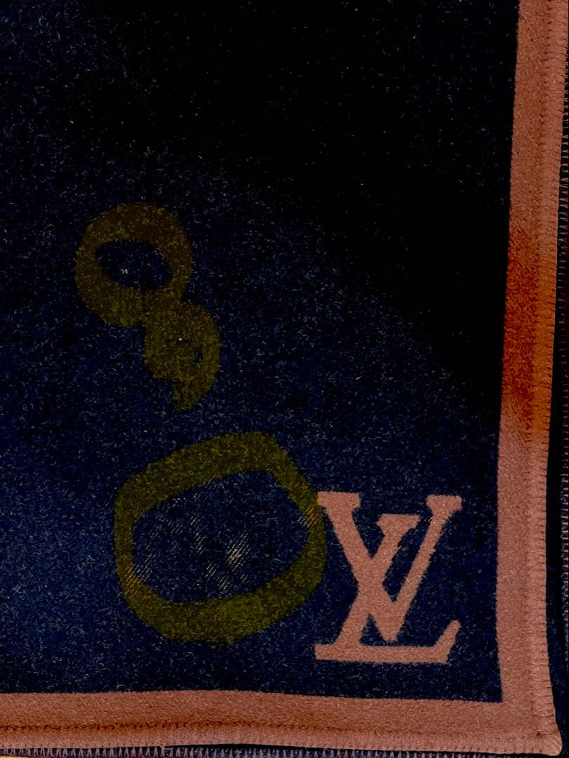 LOUIS VUITTON カシミア・ウール　ブランケット