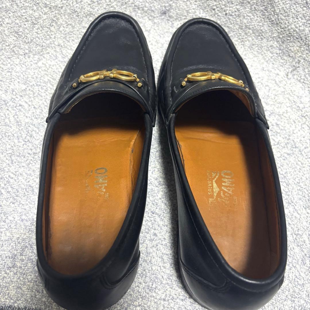 フェラガモ　ビットローファー　ガンチーニ