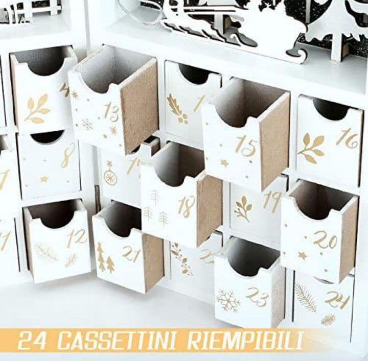 ❤️未使用品❤️木製　アドベントカレンダー　ボックス