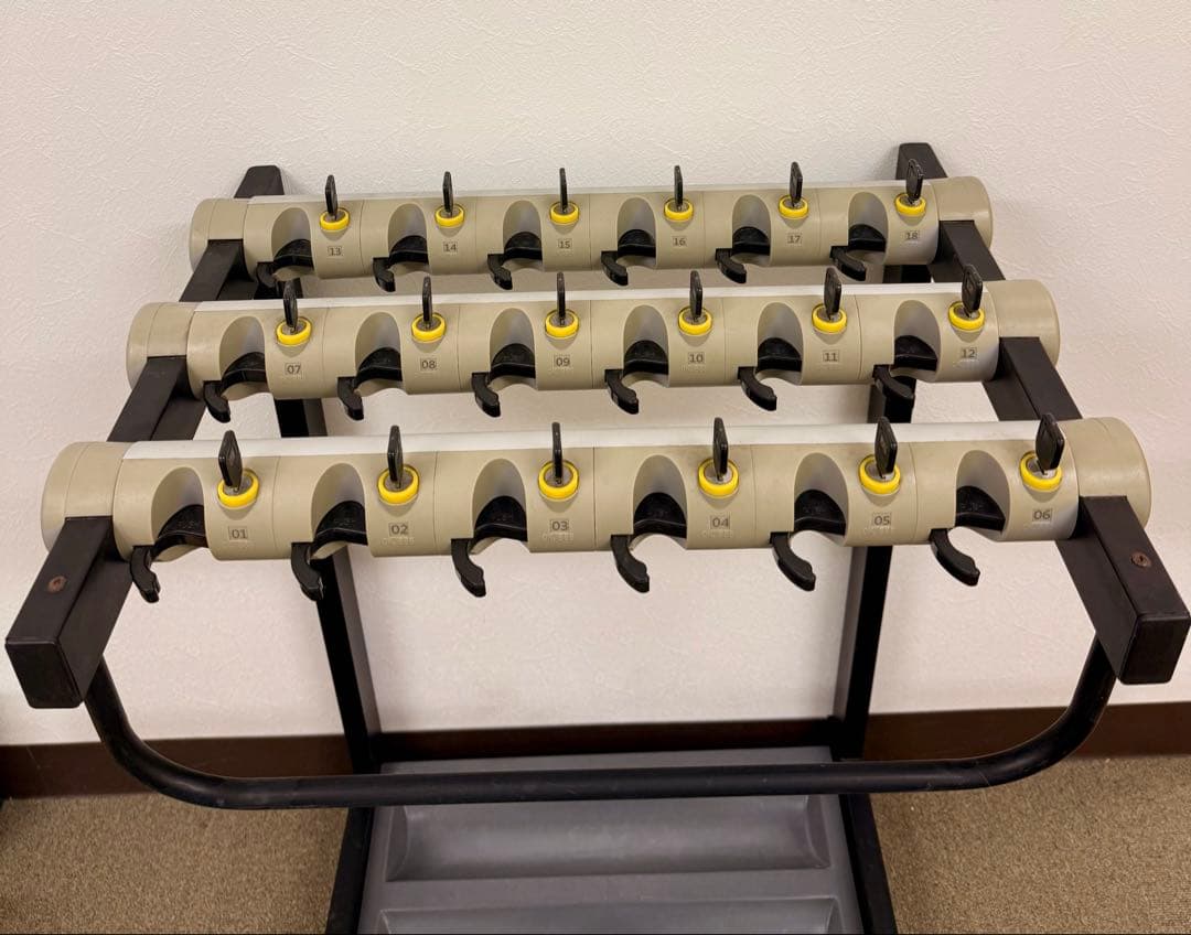 スタンド式傘立て キャスター付き 最大18本収納