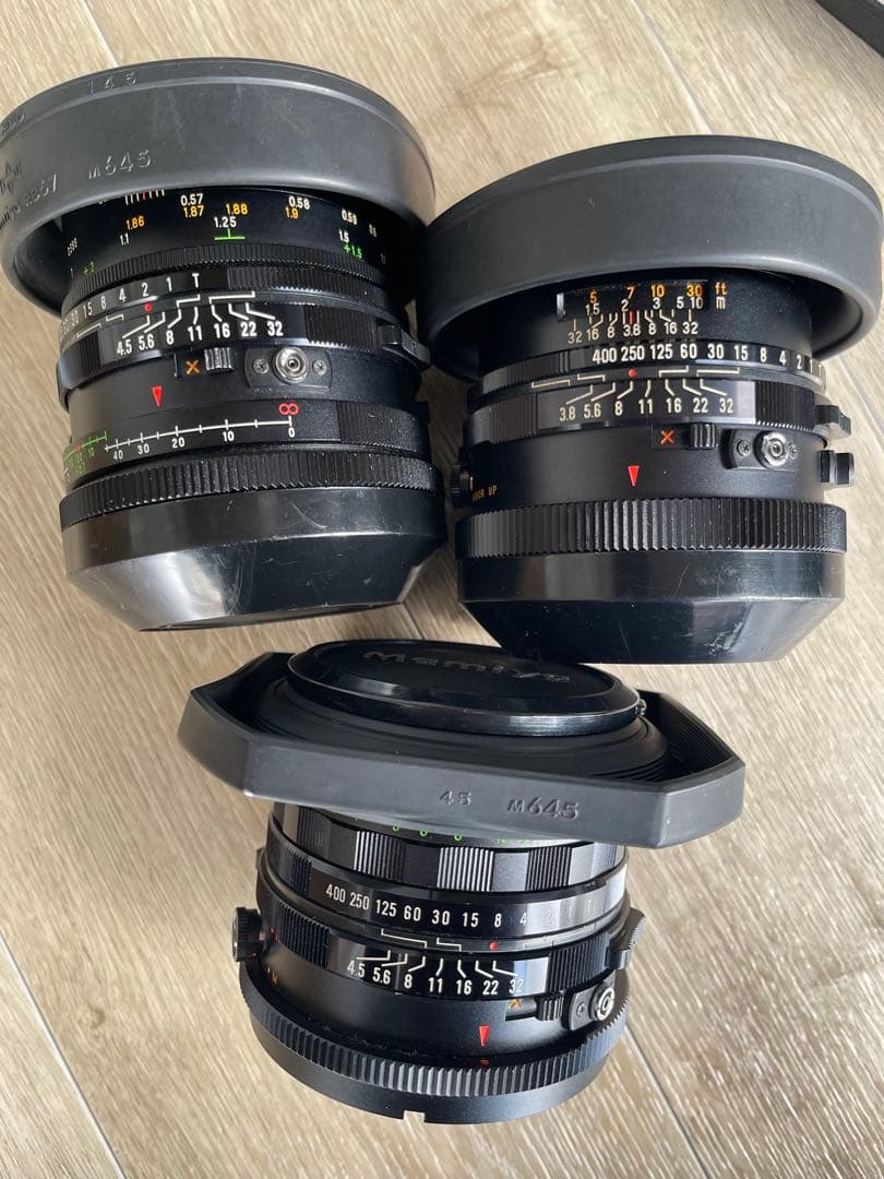 Mamiya RZ67 PROFESSIONAL 中判カメラ レンズ3個 付属品