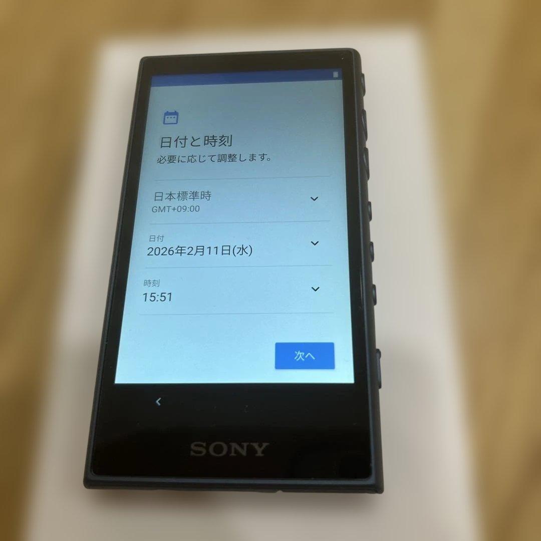 SONY⭐︎ハイレゾプレーヤーNW-A106 32GBブルー/20年購入、使用少
