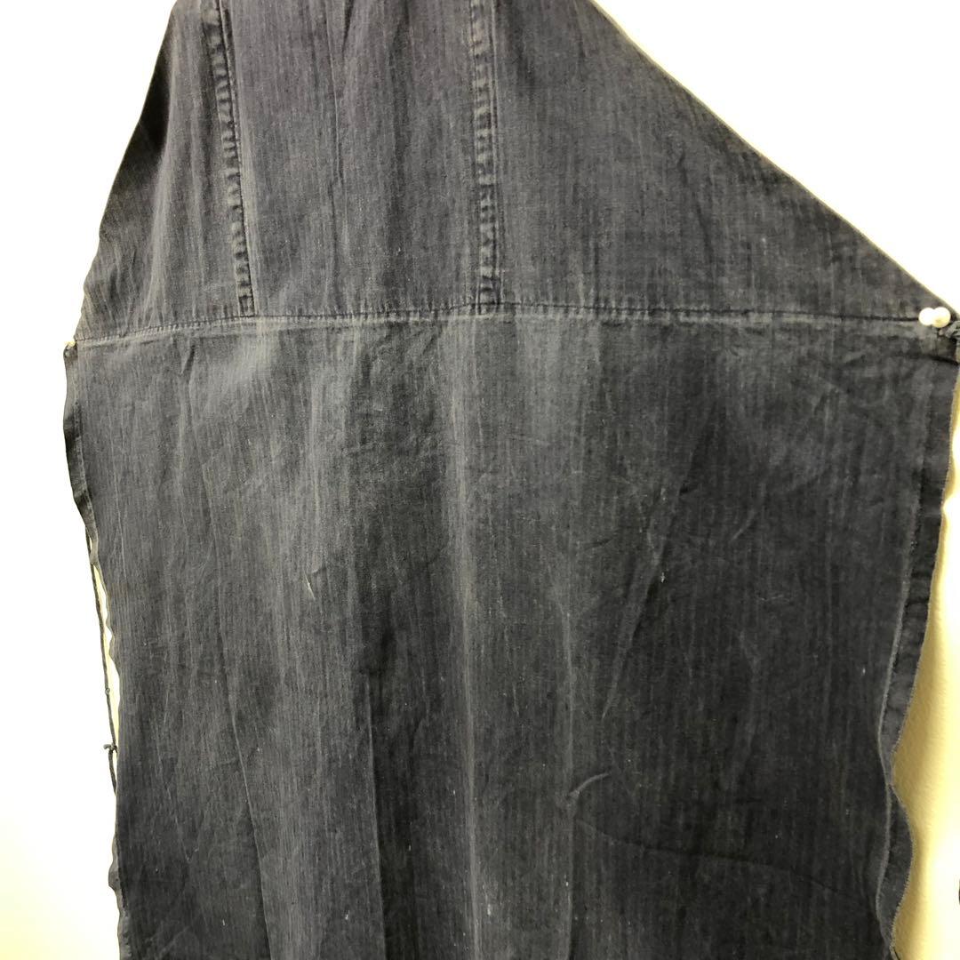 【ユーロ古着】ユーロワーク ヘリンボーン エプロン