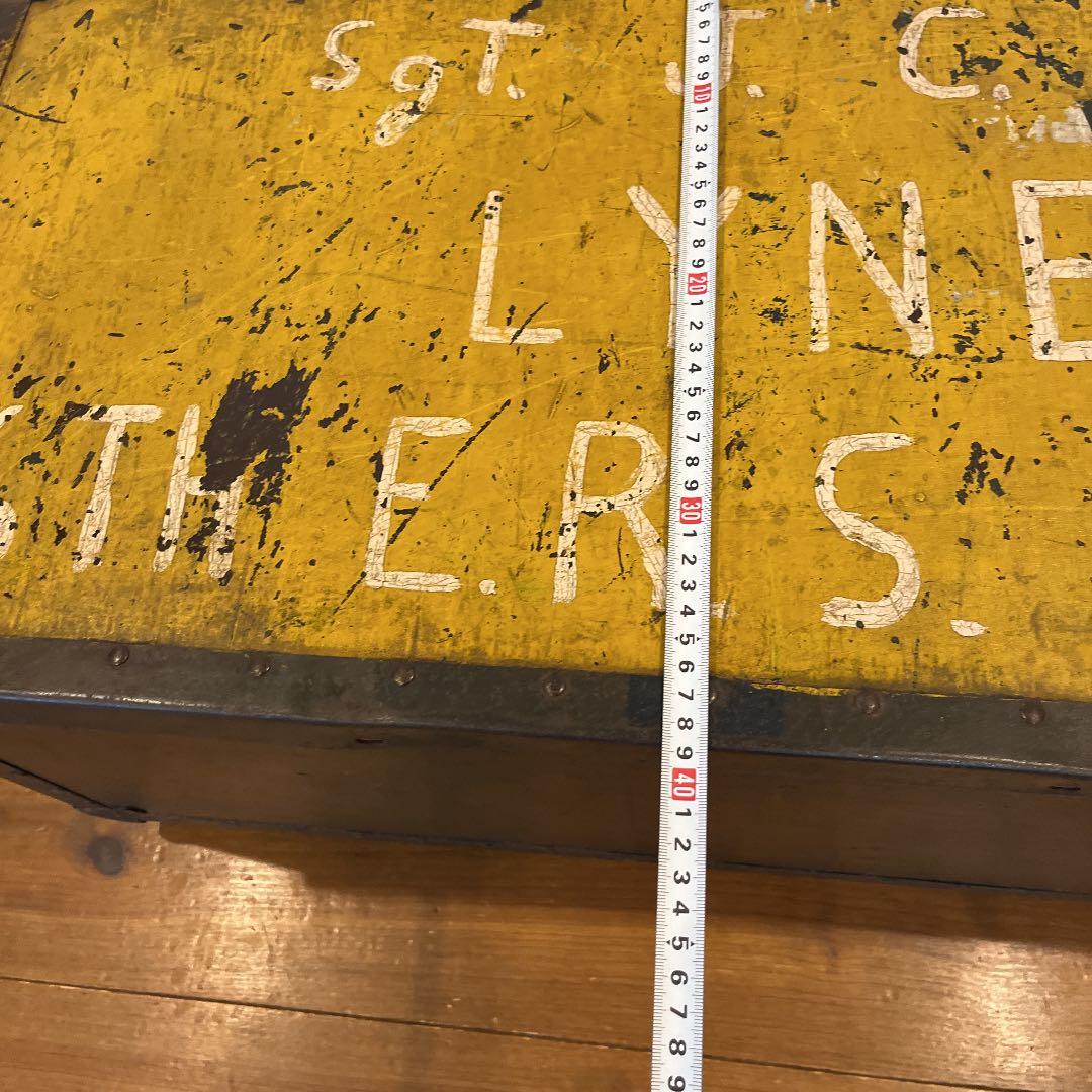 ヴィンテージ軍収納箱