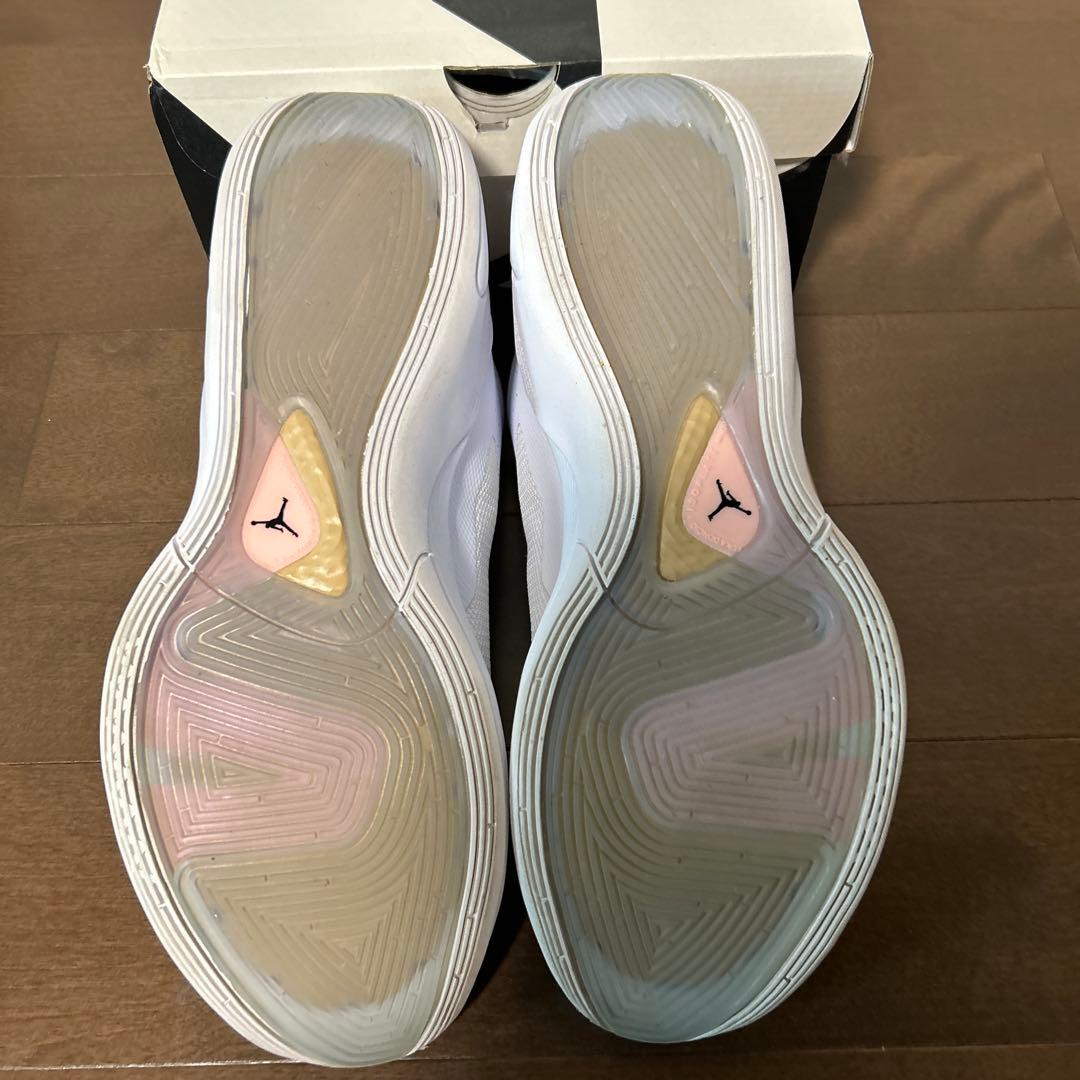 LUKA１　Jordan バスケットボールシューズ ホワイト/ピンク