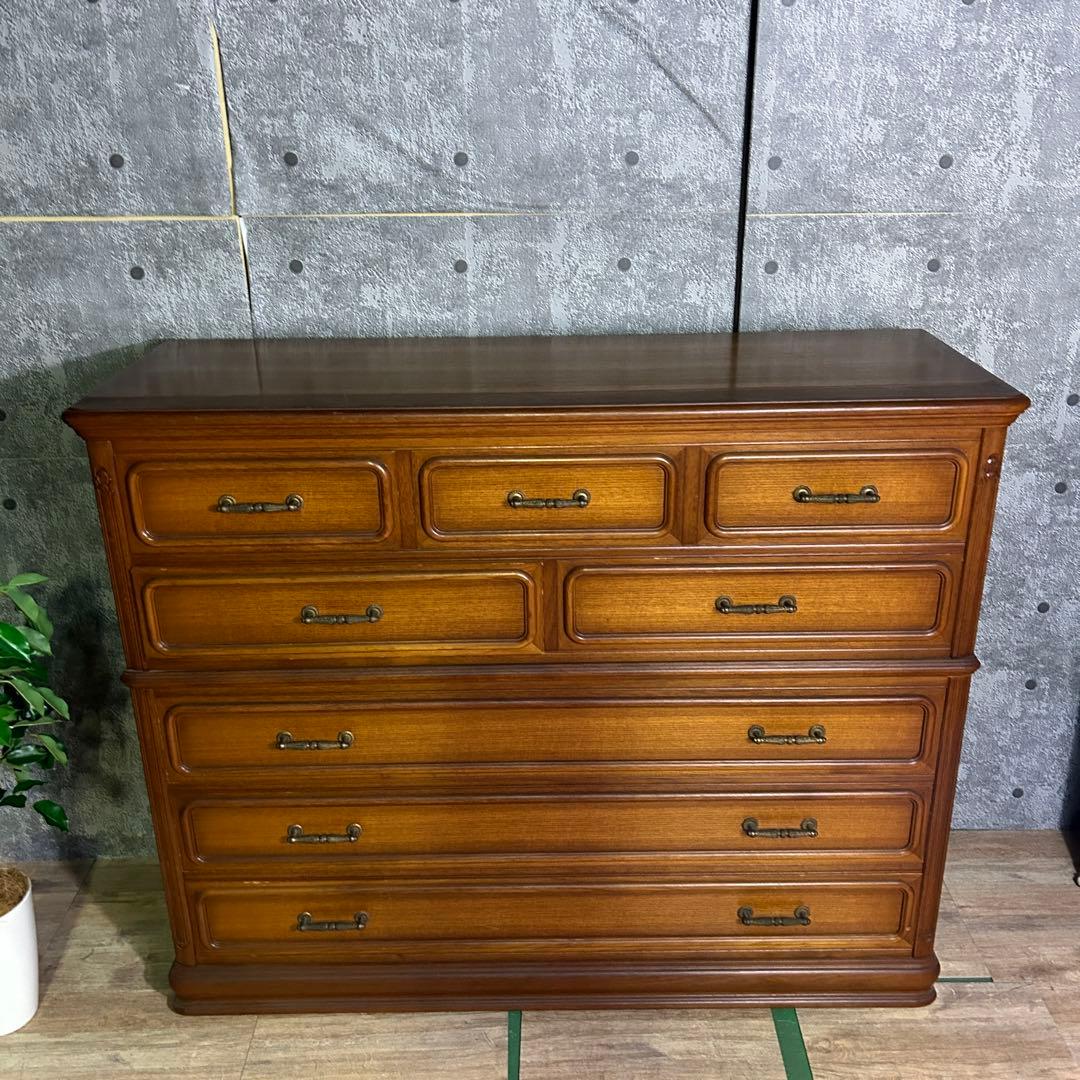 ꧁カントリー調家具꧂5段チェスト たんす タンス 箪笥 収納 衣類 衣服 洋服