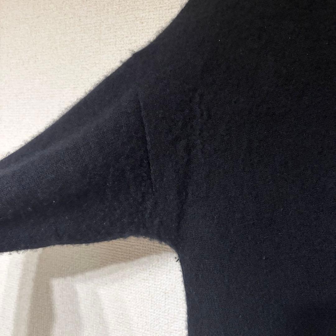 AURALEE BABY CASHMERE KNIT ブラック　カシミヤ100%