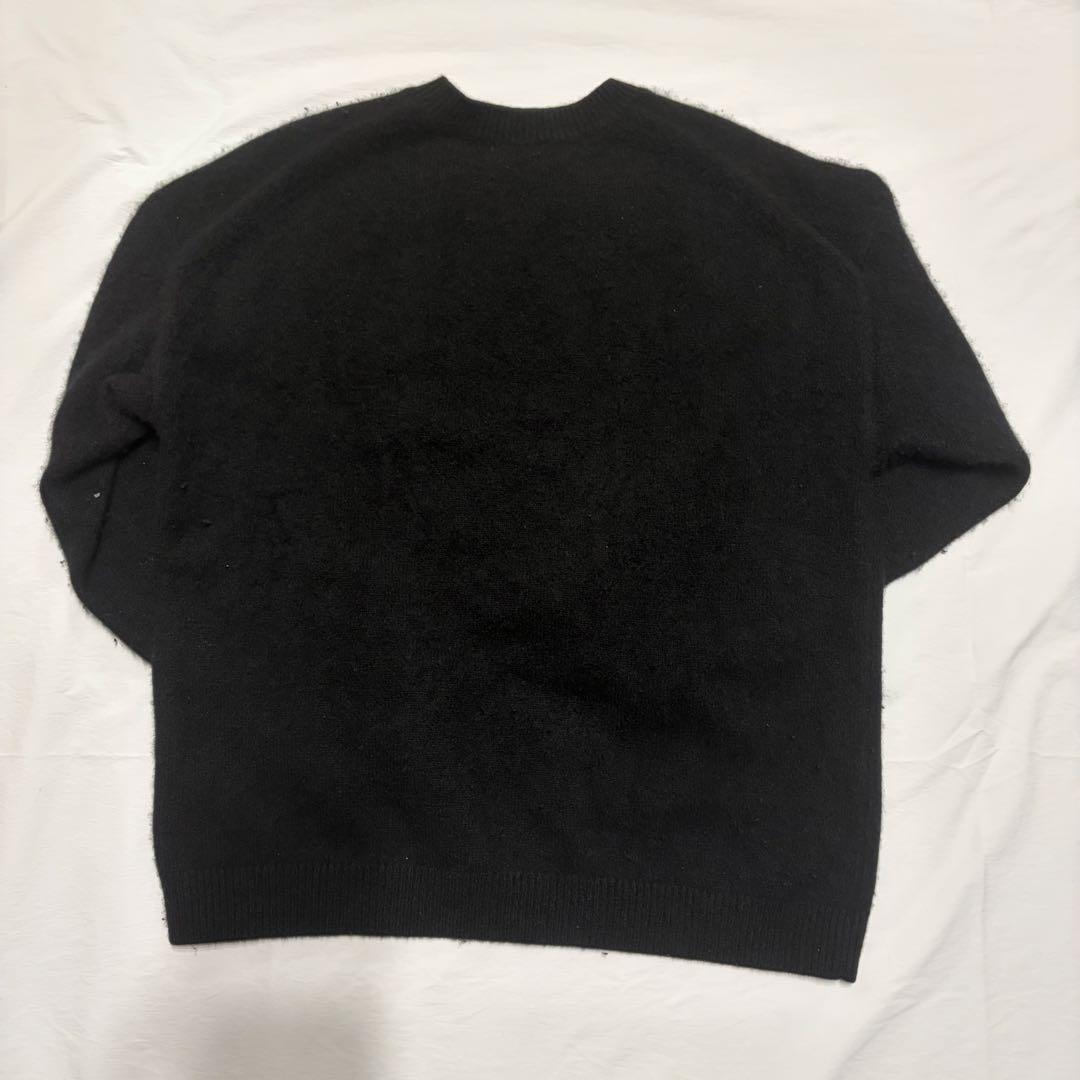 AURALEE BABY CASHMERE KNIT ブラック　カシミヤ100%