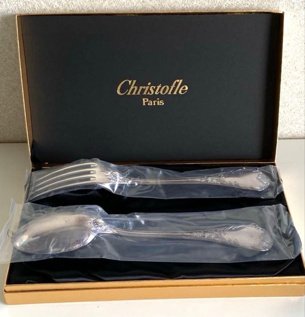 Christofle シルバー スプーン フォーク セット
