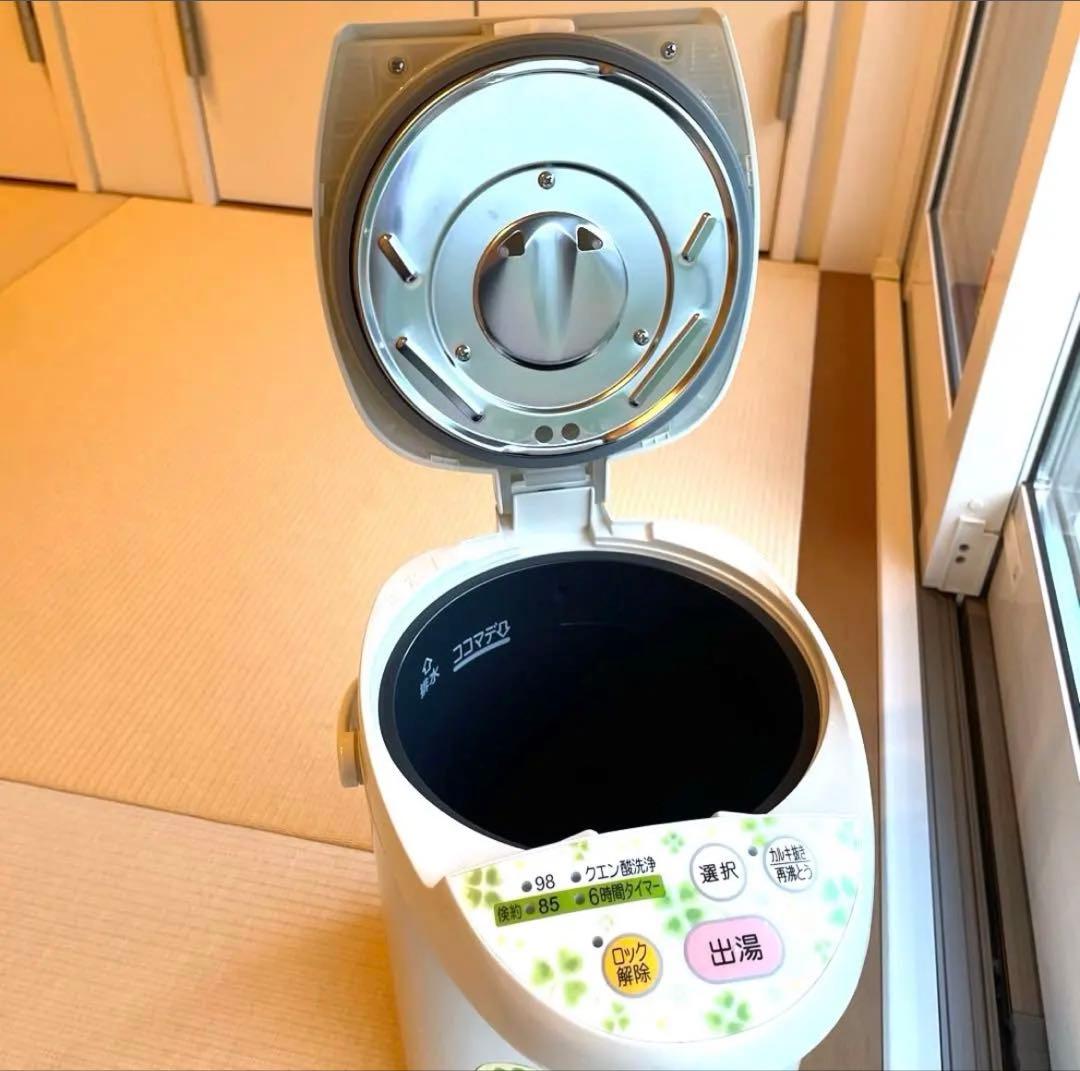 National スピード沸騰機能搭載　3.0L電気ポット　NC-TD30-CW