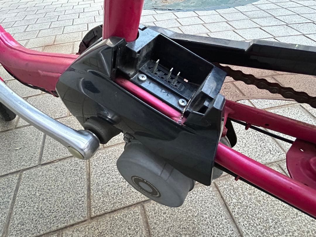 Panasonic 電動アシスト自転車GYUTTO mini ジャンク要修理です