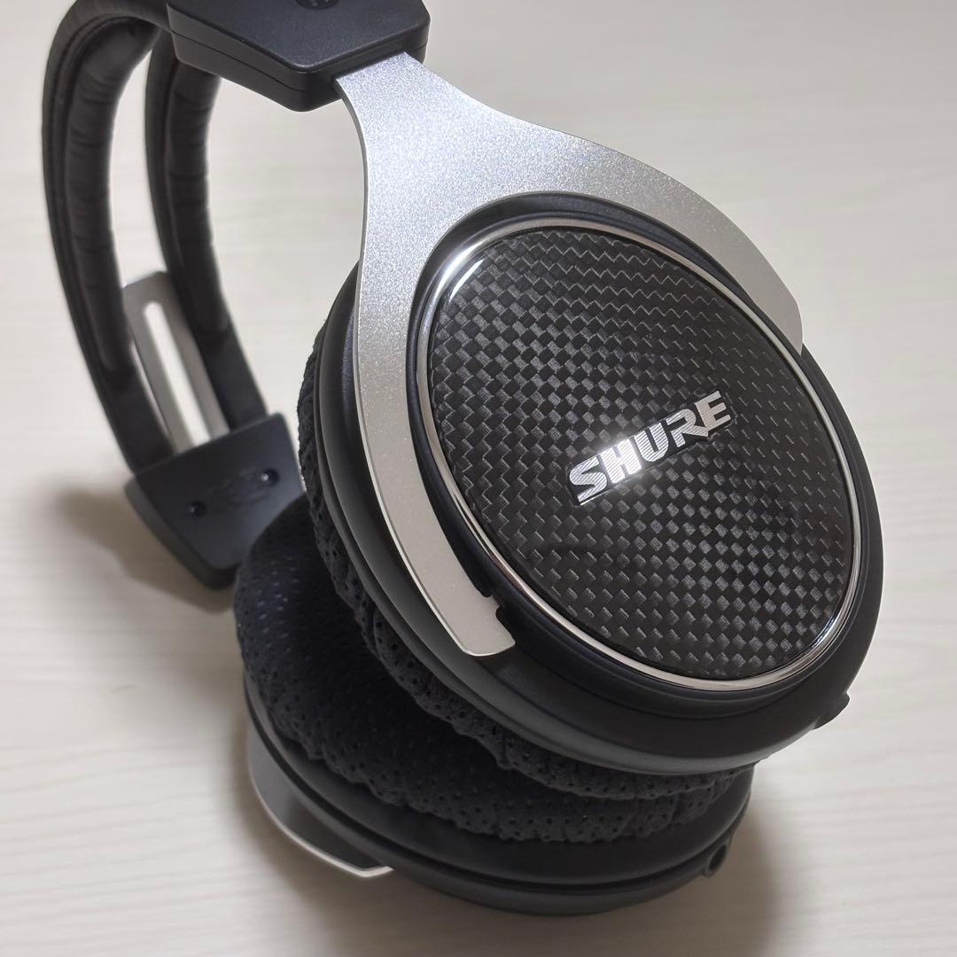 美品SHURE SRH1540 プレミアム・ スタジオ・ヘッドホン 新パッケージ