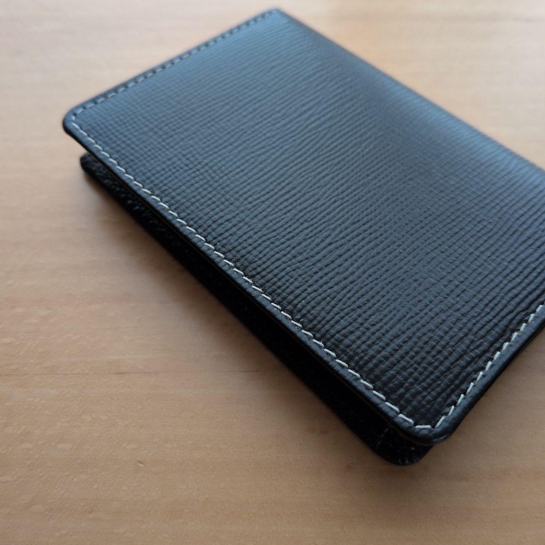 Whitehouse Cox 名刺入れ ブラック