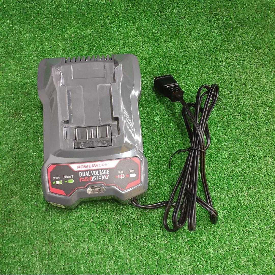 ハイガー除雪機　充電　48V POWERWORKS SNE402 バッテリー2個