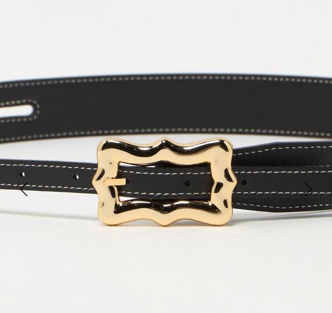 A VACATION ゴールドバックルベルト