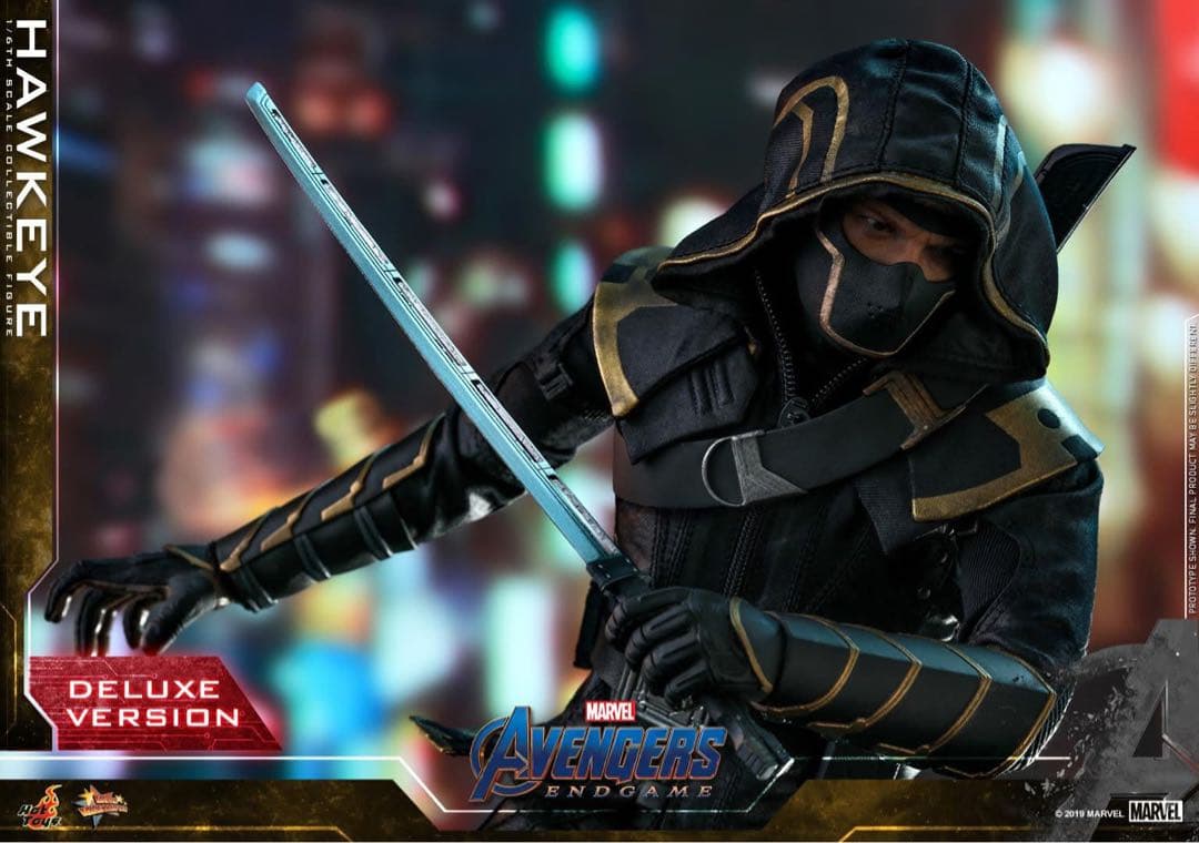 ホークアイ デラックス版 マーベル ホットトイズ フィギュア 新品 未開封