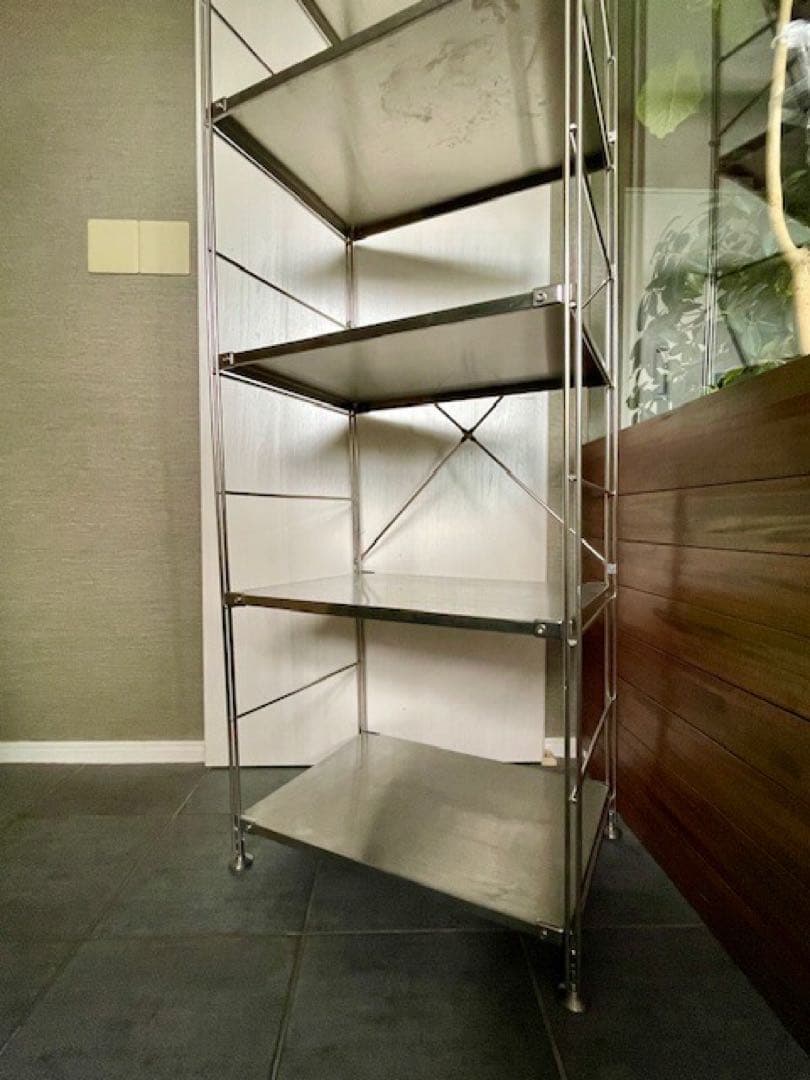 TN KING◾️無印良品 ステンレスユニットシェルフ特大 6段ALLステン