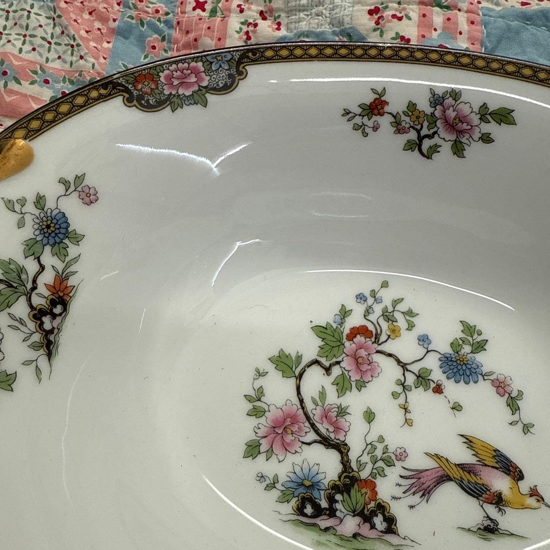 オールドノリタケNoritake深型オーバルボウル