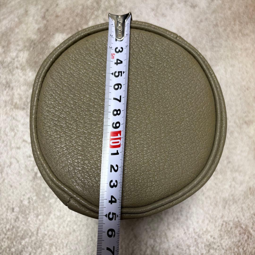 新進工房　巾着　レザーバッグ