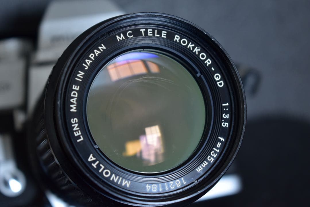 ミノルタ SRT101 135mm F3.5 シルバー フィルムカメラ ボディ