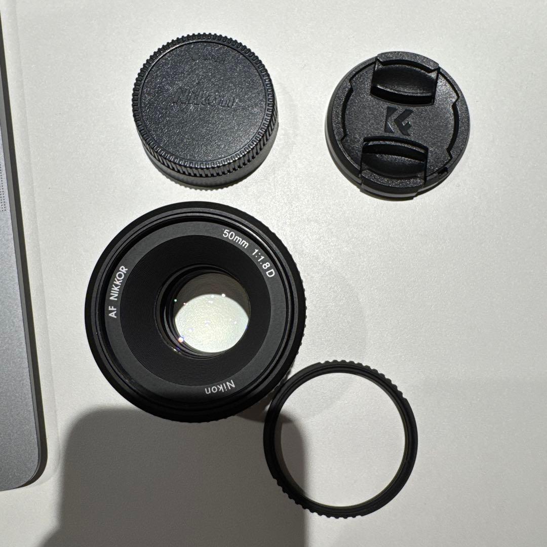 ニコンNikon AF NIKKOR 50mm F1.8D 一眼レフカメラレンズ