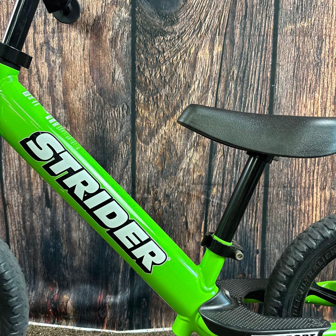 STRIDER 12インチ バランスバイク グリーン