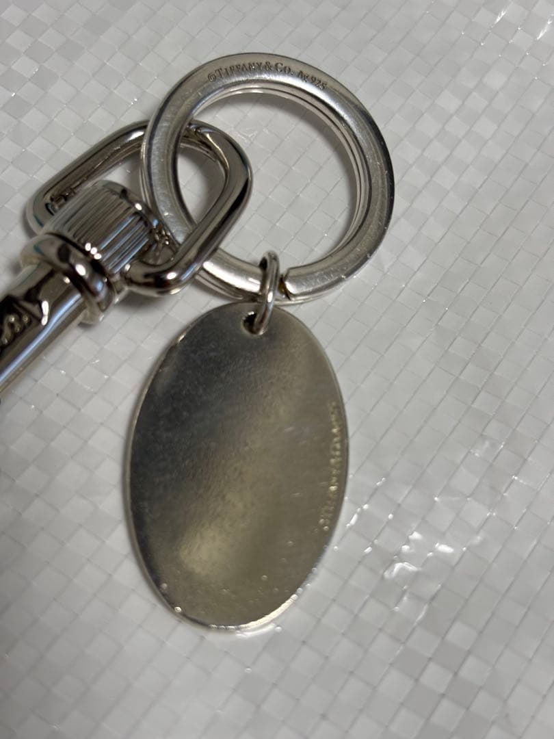 Supreme / Tiffany Oval Tag Keyring キーリング