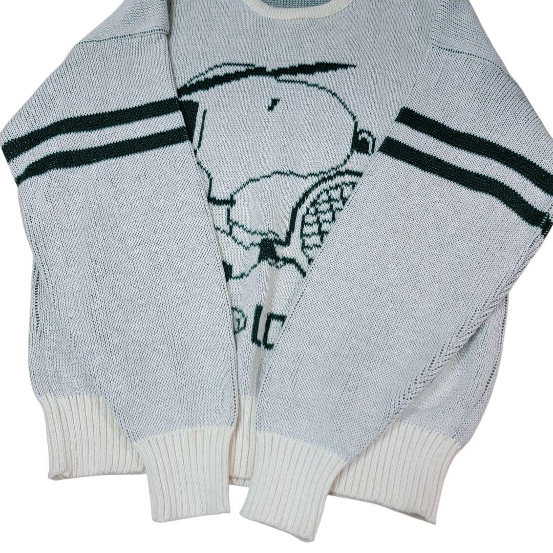 ミント級 80S USA製 CLIFF ENGLE スヌーピー テニス セーター