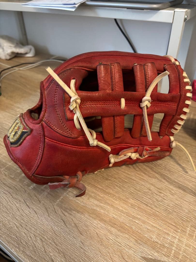 【即日発送可能・即戦力・良型】ウィルソンスタッフ DUAL 硬式外野手用 D8型