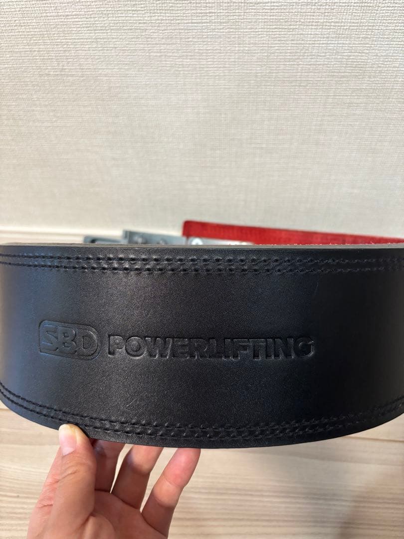 SBD 13mm 新型パワーベルト　新ロゴサイズL