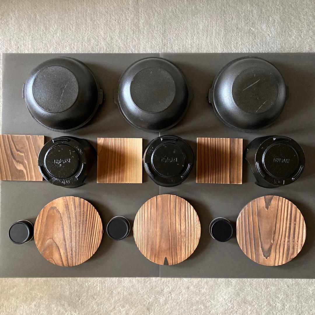 【超レア】ISHIGAKI イシガキ産業 いろり17 卓上コンロセット 3箱