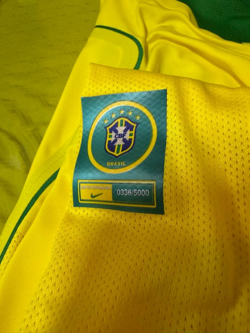 未使用 NIKE ブラジル代表 ロナウド 限定5000枚 ユニフォーム Lサイズ