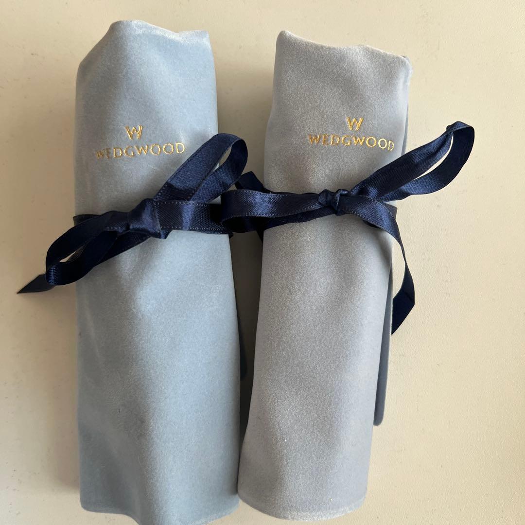 ウェッジウッド　スワル　タイニー　スプーンフォークセット　未使用