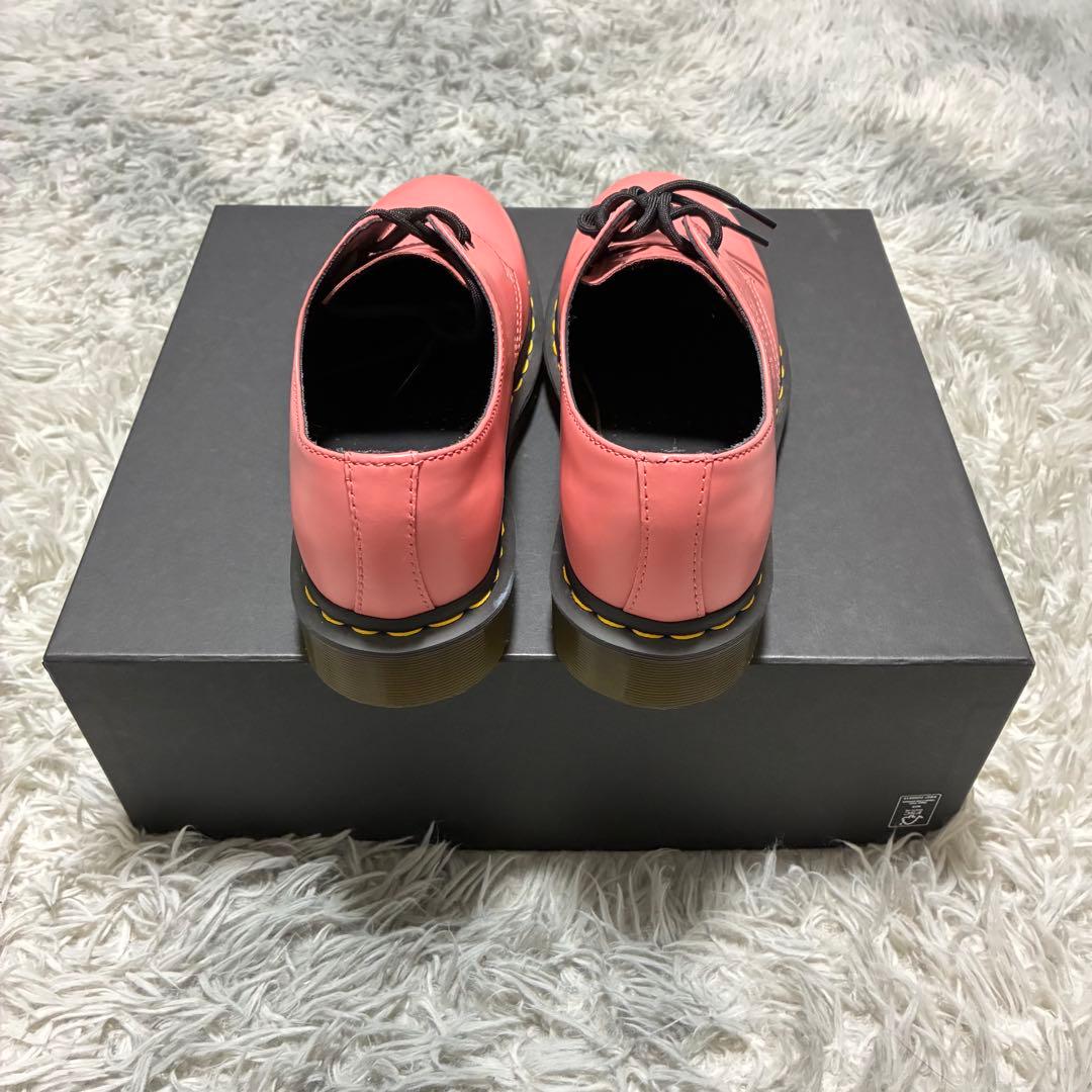 【未使用美品】Dr.Martens 本革 3ホール AW006 ピンク UK6