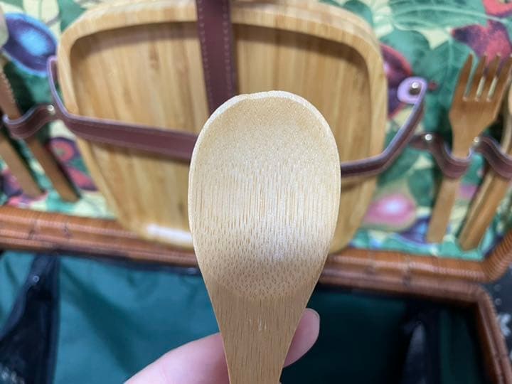 アメリカンアンティークピクニックバスケット♡