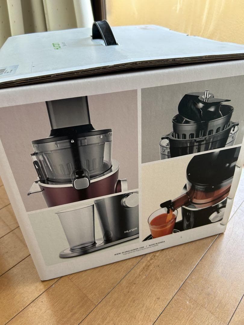 ヒューロム Hurom スロージューサー H-100-EBAA01 ワイン