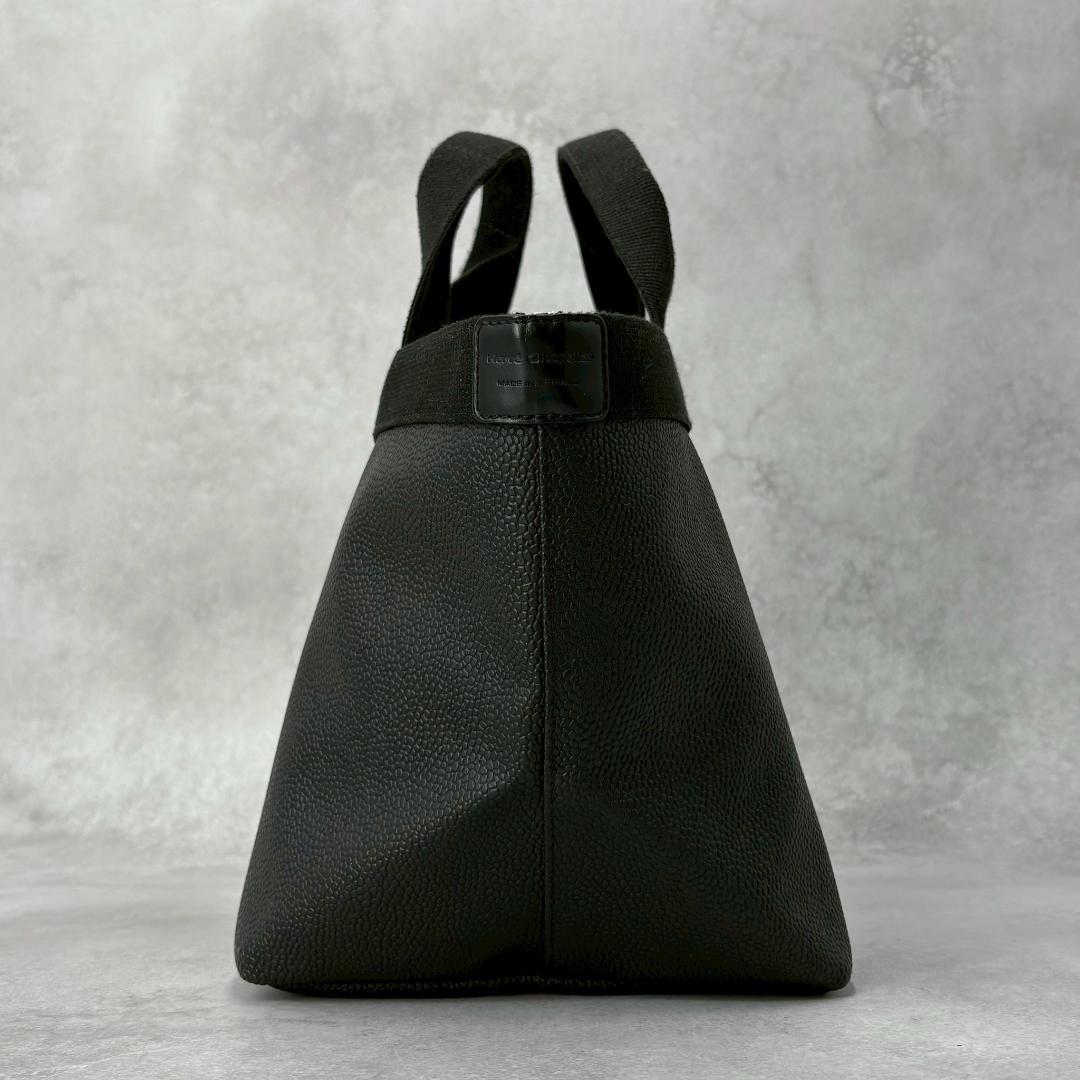 【美品】エルベシャプリエ ハンドバッグ レザー 保存袋付き707GP