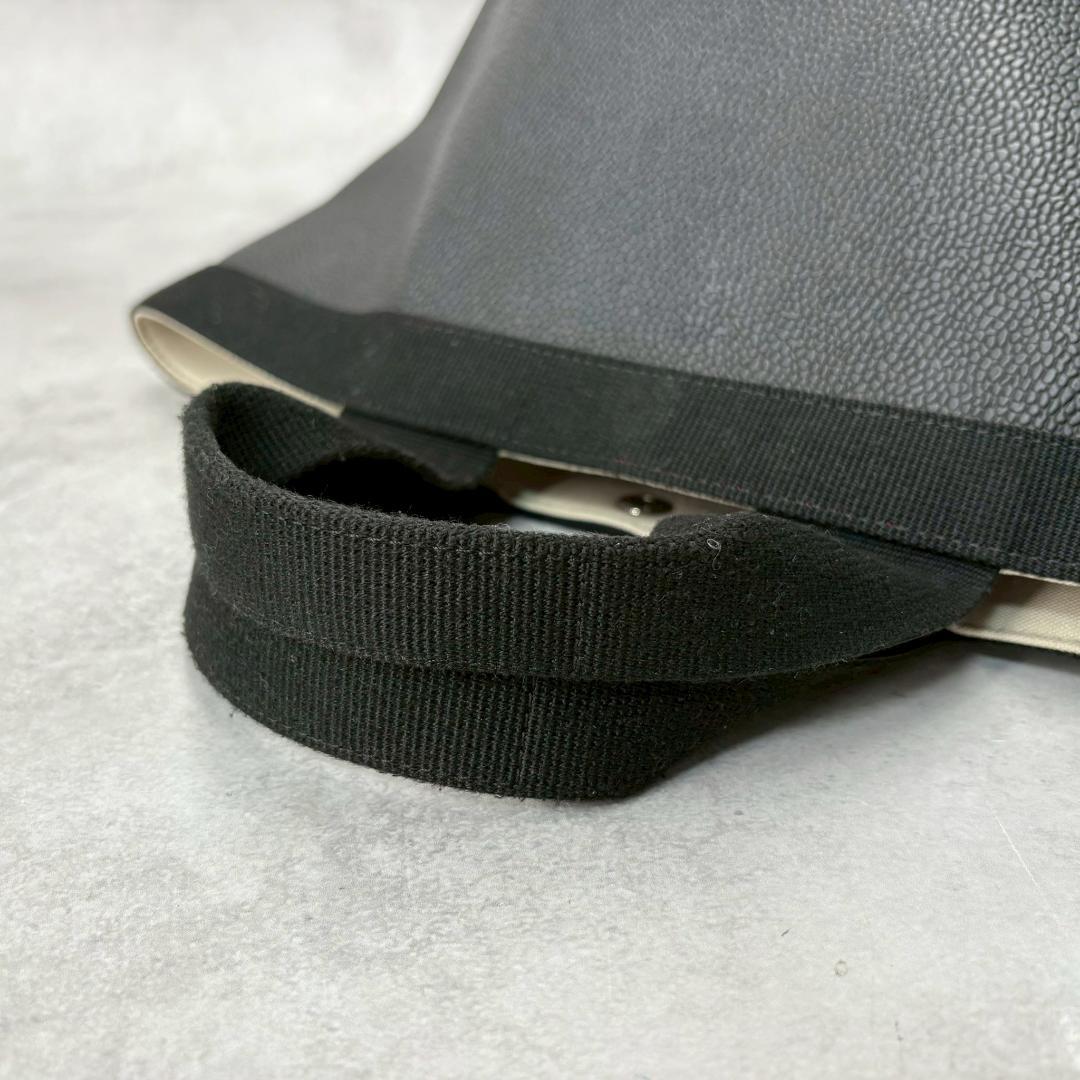 【美品】エルベシャプリエ ハンドバッグ レザー 保存袋付き707GP