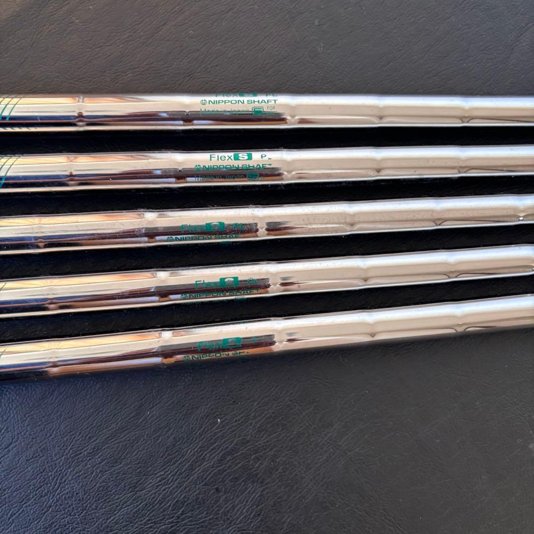 送料込ゴルフクラブシャフトN.S.PRO950GHproテーラーメイド5本セット
