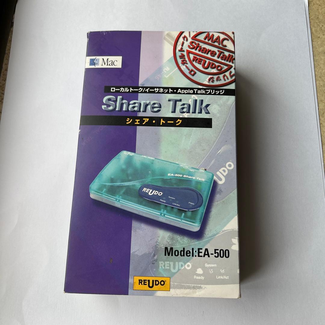 絶版 希少 OldMac ファイル共有で使用 REUDO EA-500 中古品