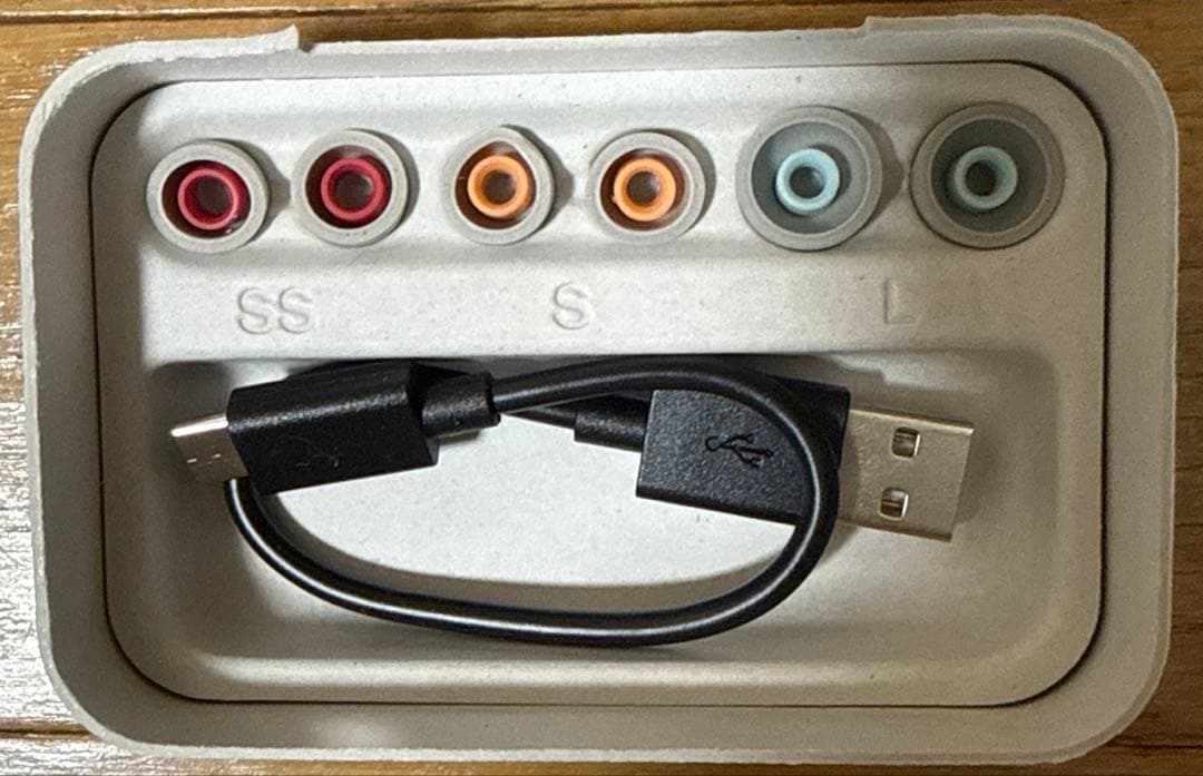 ​【極美品・超短時間使用】SONY WF-1000XM5 プラチナシルバー完動品