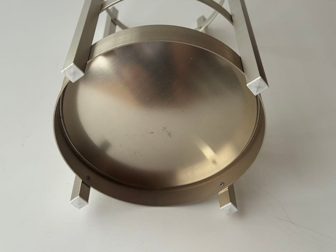 ポストモダン ステンレス 傘立て デッドストック 昭和レトロ 未使用