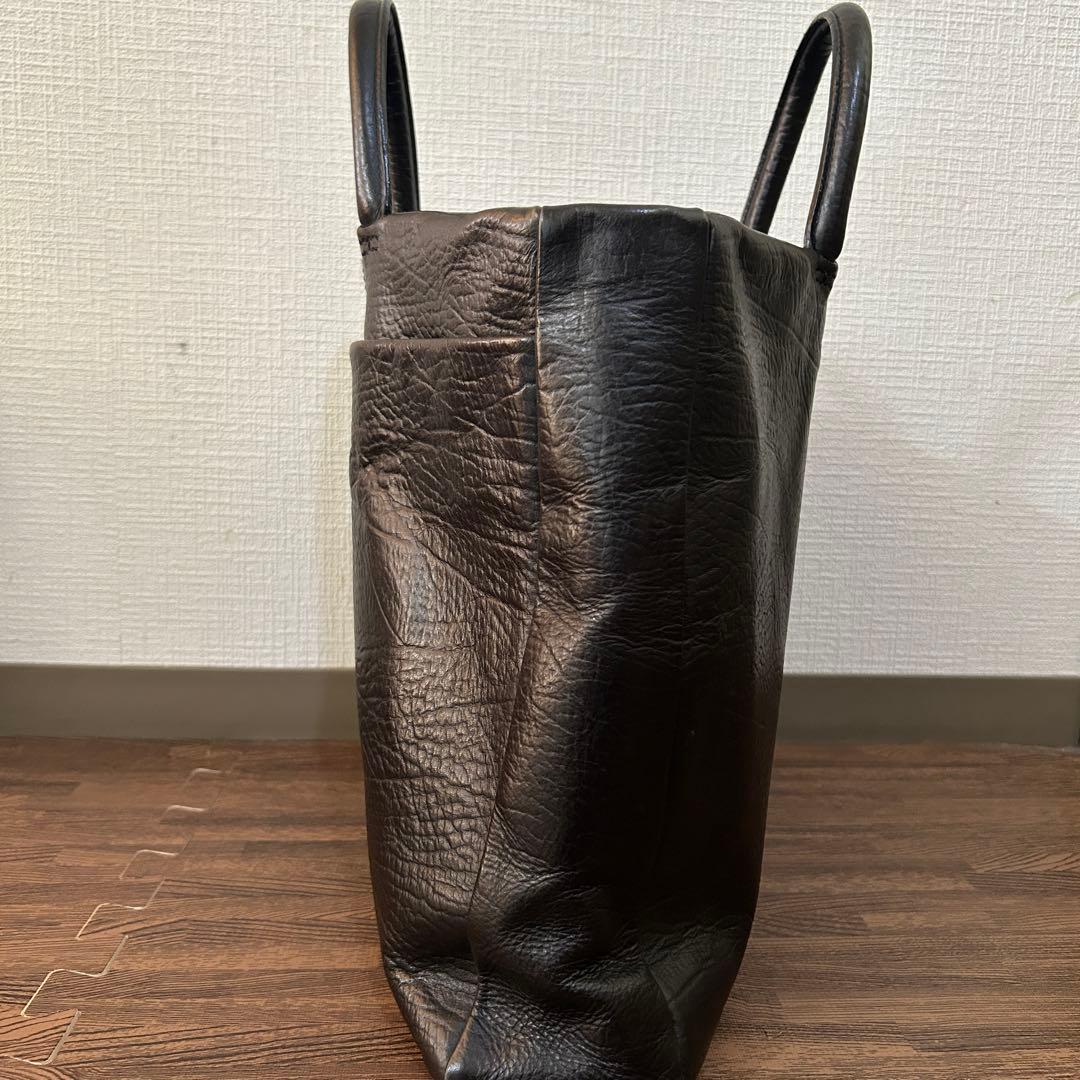 【M＋ エムピウ テネラ ブラック】　レザーバッグ　革鞄