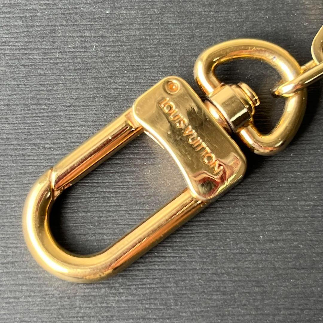 極美品　ルイヴィトン アノクレ ゴールド キーリング キーホルダー　M62694
