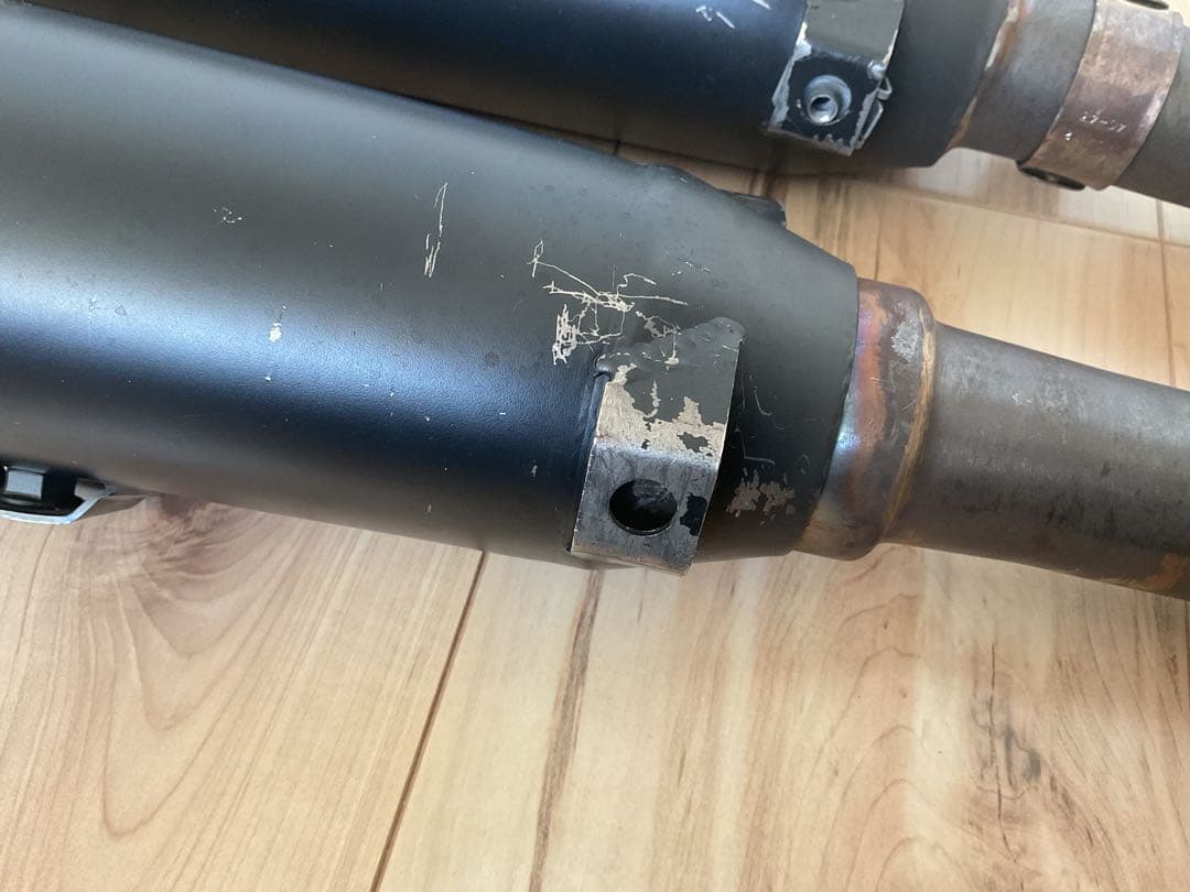 MIVV/ミブ/GHIBLI BLACKスリップオンマフラー/モトグッチ/V9