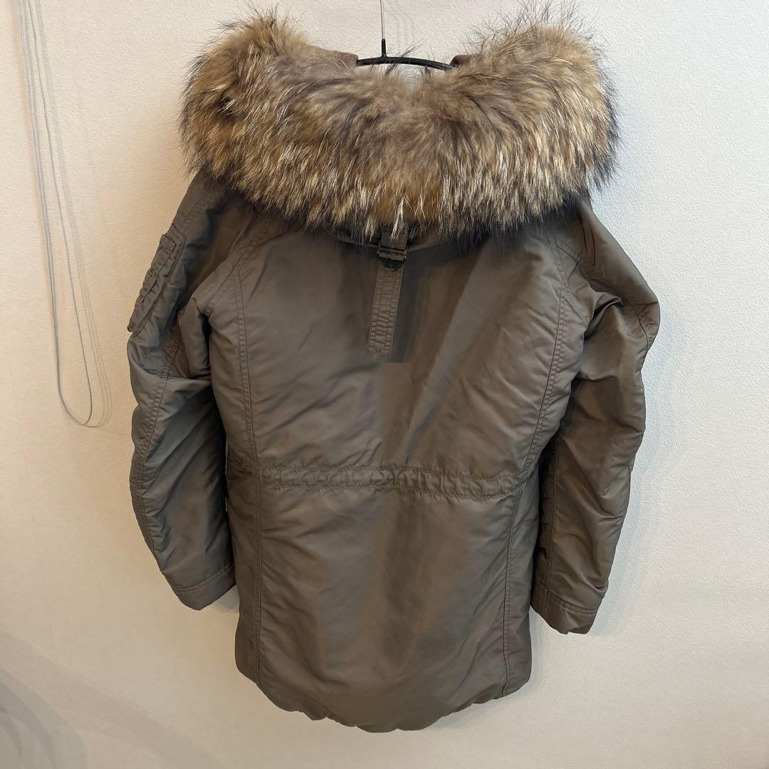 goaカーキ ファー付き モッズコート　Mサイズ　ミリタリー　y2k