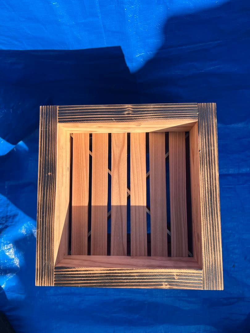 ニホンミツバチ　重箱式巣箱　営巣用巣箱5段　板厚3cm