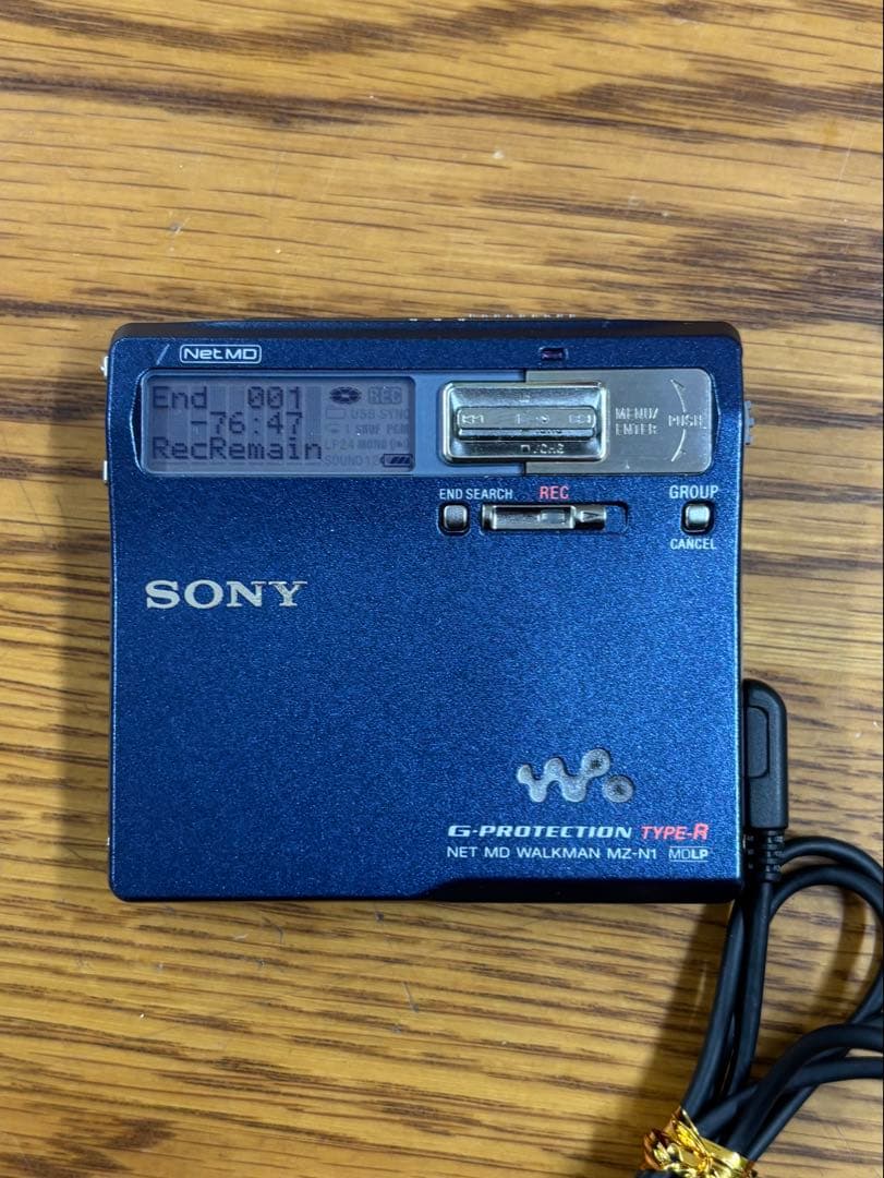 【動作確認済み】SONY MD Walkman MZ-N1